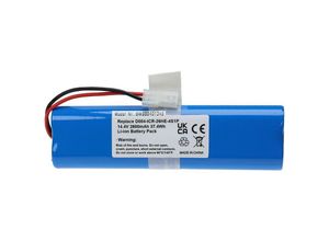 4064115011036 - Akku Ersatz für 360 D004-ICR-26HE-4S1P für Staubsauger (2600mAh 144V Li-Ion) - Vhbw