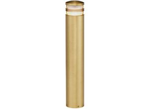 5024005524311 - Lighting newbrighton-mb-brass Wegeleuchte Newbrighton E27 18W IP55 Messing Polycarbonatglas antik Messing B102cm Ø102cm - Elstead