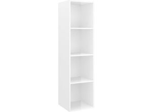 8720286354032 - TV-Wandschrank TV-Schrank Hochglanz-Weiß 37x37x1425 cm Holzwerkstoff vidaXL