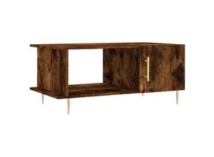 8720845429423 - Bonnevie - Couchtische Kaffeetisch Räuchereiche 90x50x40 cm Holzwerkstoff vidaXL