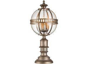 5024005000235 - KL-HALLERON-3M-BU Sockelleuchte Halleron E14 40W IP44 Messing Aluminium Glas klar Bronze brüniert B305cm Ø305cm - Kichler 5024005000235 - KL-HALLERON-3M-BU Sockelleuchte Halleron E14 40W IP44 Messing Aluminium Glas klar Bronze brüniert B305cm Ø305cm - Kichler