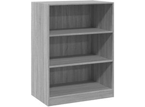 8721012497283 - Kleiderschrank Grau Sonoma 77x48x102 cm Holzwerkstoff Vidaxl 377467