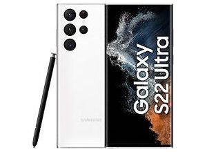 8806092878921 - Galaxy S22 Ultra - 5G Smartphone - Dual-SIM - RAM 8 GB   128 GB - OLED-Display - 68 - 3088 x 1440 Pixel (120 Hz) - 4x x Rückkamera 108 MP 12 MP 10 MP 10 MP - front camera 40 MP - Phantom White