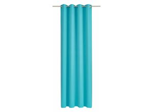 4004567266684 - Vorhang WIRTH Dim out Gardinen Gr 125 cm Ösen 145 cm blau (türkis) Ösen Gardine 4004567266684 - Vorhang WIRTH Dim out Gardinen Gr 125 cm Ösen 145 cm blau (türkis) Ösen Gardine