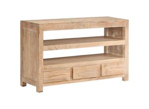 8718475603276 - Bonnevie - TV-SchrankTV-Möbel Akazienholz Massiv 90x30x55 cm Hellbraun vidaXL