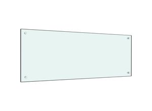 8718475798217 - Bonnevie - Küchenrückwand Weiß 100x40 cm Hartglas vidaXL772132