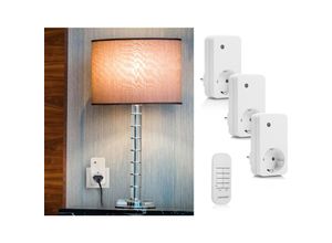 8711658436210 - Smartwares - Funksteckdosen Set mit Fernbedienung - Smart Home für Geräte bis 1000 Watt