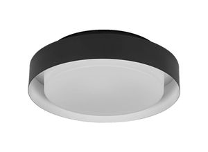 4058075828865 - Ledvance - Deckenleuchte led orbis madrid 29cm 2xE27 schwarz - Black White