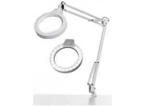 4066918089717 - Ultra Präzision - Ring-Lupenleuchten led mit Federgelenkarm inkl Linsenabdeckung 225x Ø120mm