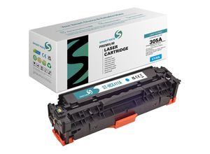 6942383113554 - - SmartMate wiederaufbereitete Laser Toner Patrone für hp CE411A (305A) Cyan