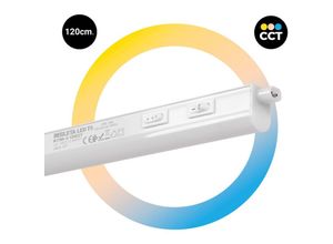 8435427179596 - Barcelona Led - LED-Unterbauleuchte - T5 - 14W - cct - 120 cm - Opal