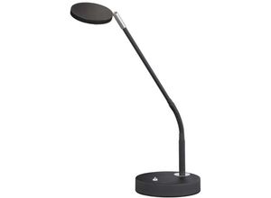 4052231501562 - - Tischleuchte Beistelllampe Büroleuchte Schreibtischlampe Schwarz led Dimmbar