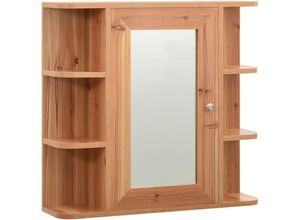 8720286109588 - Bonnevie - Bad-Spiegelschrank Eichefarben 66x17x63 cm mdf vidaXL