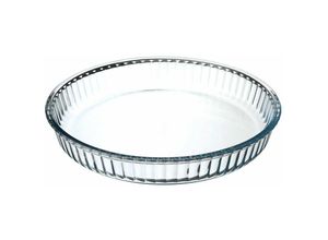 8693357146242 - Form für geriebenes Zubehör aus hitzebeständigem Glas funktioniert in der Küche - Durchmesser 32 cm - Secret de Gourmet