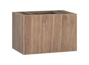 8720286662809 - Bonnevie - Wand-Badschrank 60x39x40 cm Massivholz Teak vidaXL19713 8720286662809 - Bonnevie - Wand-Badschrank 60x39x40 cm Massivholz Teak vidaXL19713