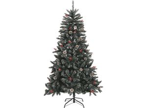 8720287110217 - Vidaxl - Künstlicher WeihnachtsbaumKunstbaum mit Ständer Grün 150 cm pvc