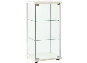 8720286057254 - Bonnevie - Vitrine Hartglas Weiß vidaXL88628 8720286057254 - Bonnevie - Vitrine Hartglas Weiß vidaXL88628