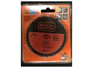 8055303605980 - Iperbriko - Black and Decker Hss-Klinge 85 mm Loch 10 mm 44 Zähne