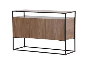 7340206963925 - Kingsport Sideboard 3 Türen Walnussdekor