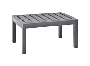 8719883859996 - Bonnevie - GartentischTerrassentisch Mokka 78x55x38 cm Kunststoff vidaXL