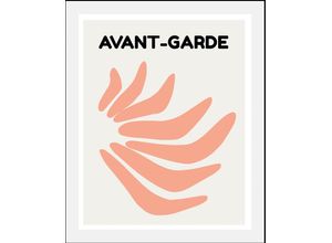 4067437346886 - Bild QUEENCE Avant-Garde III Bilder Gr B H 40 cm x 50 cm Wandbild Abstrakt Hochformat 1 St rosa Kunstdrucke gerahmt