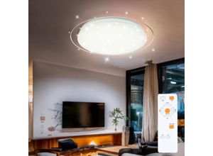 9007371348466 - LED Decken Leuchte Sternen Himmel Effekt Lampe Fernbedienung DIMMER Tageslicht