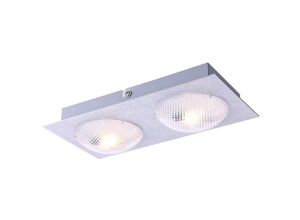 9007371296439 - - Deckenlampe Deckenleuchte Wandlampe Wandleuchte Wohnzimmerleuchte 2 Flammig satiniert led 5W 345Lm warmweiß LxBxH 22x11x5cm 9007371296439 - - Deckenlampe Deckenleuchte Wandlampe Wandleuchte Wohnzimmerleuchte 2 Flammig satiniert led 5W 345Lm warmweiß LxBxH 22x11x5cm