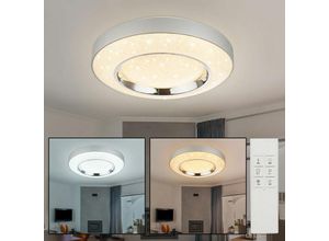 4059157227255 - Etc-shop - led Decken Leuchte Wohnraum Kristall Sternen Himmel Dimmer Lampe fernbedienung