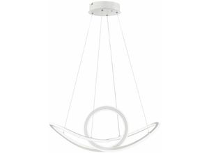 4003474393209 - Wofi - Hängeleuchte dimmbar Esstischlampe led modern Pendelleuchte mit Fernbedienung Metall cct 53W 4700lm 2700-5500K h 150 cm 11554