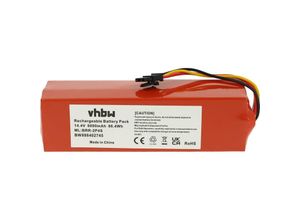 4068201996788 - Vhbw - Akku kompatibel mit Xiaomi Roborock S4 max S4E52-00 Rubys-L q Revo QR52-00 q Revo QR02-00 q Revo Staubsauger (6000 mAh 144 v Li-Ion)