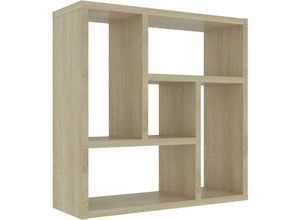 8720286017456 - Bonnevie - Wandregal Wandboard Sonoma-Eiche 451x16x451 cm Holzwerkstoff vidaXL