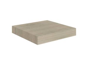 8720286074961 - Bonnevie - Schwebendes Wandregal Wandboard Eichefarben 23x235x38 cm mdf vidaXL