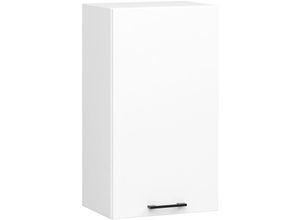 5907512218808 - Akord - Hängeschrank Küchenschrank oliwia w 40 cm H720 Weiß Tür 2 Regalböden 40x72x30 cm