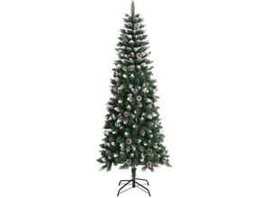 8720287110187 - Vidaxl - Künstlicher Weihnachtsbaum mit Ständer Grün 210 cm pvc