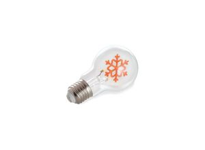 5410329751074 - Vellight - Deco bulb - LED-Leuchtmittel - Schneeflocke - goldfarbenes Filament - E27