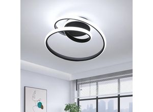 6926826306086 - LED-Deckenleuchte kreatives Spiraldesign moderne Deckenlampe 36W 4000LM LED-Deckenleuchte Bar für Wohnzimmer Schlafzimmer Esszimmer Flur 6500K