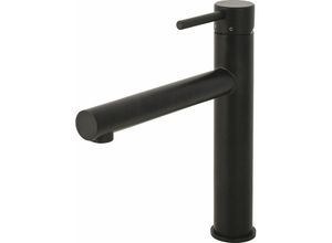 8718591754326 - Black Line Armatur CA116BK eco plus Küchenarmatur Schwarz wassersparend - Schwarz - Caressi