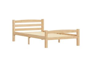 8720286327296 - Bonnevie - MassivholzbettSchlafzimmerbett Kiefer 100x200 cm vidaXL