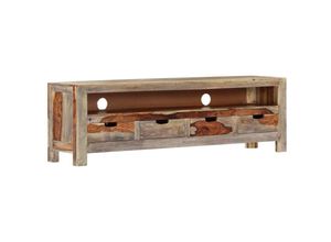 8719883552248 - TV-Schrank，TV-Möbel 130x30x40 cm Massivholz Palisander vidaXL