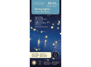 8718532525183 - Kaemingk Micro LED Strangbeleuchtung Lichterkette mit 60 Lichter warmweiß Lichterkette