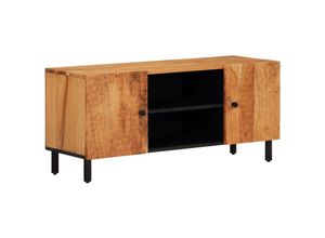 8720845422738 - Bonnevie - TV-Schrank 105x33x46 cm Massivholz Akazie vidaXL627787