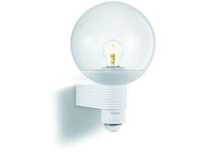 4007841611118 - L 400 S 611118 Außenwandleuchte mit Bewegungsmelder Energiesparlampe LED E27 60 W Weiß