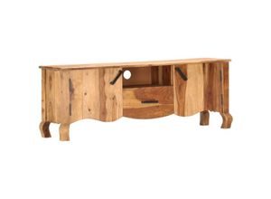 8719883853710 - Bonnevie - TV-SchrankTV-Möbel 115 x 30 x 42 cm Massivholz vidaXL