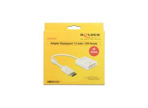 4043619626007 - DELOCK 62600 - DisplayPort Adapter DP 12 Stecker auf DVI 24+5 Buchse