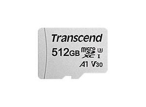0760557847335 - Premium 300S microSDXC-Karte 512 GB Class 10 UHS-I UHS-Class 3 v30 Video Speed Class A1 Application Performance Class inkl SD-Adapter