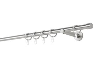 4066866111768 - Gardinenstange MYDECO 20mm Cap Wandträger 12 cm Gardinenstangen Gr L 390 cm 1 läufig silberfarben (edelstahlfarben) Gardinenstangen Wandmontage 4066866111768 - Gardinenstange MYDECO 20mm Cap Wandträger 12 cm Gardinenstangen Gr L 390 cm 1 läufig silberfarben (edelstahlfarben) Gardinenstangen Wandmontage