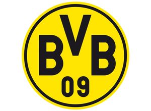 4260485416918 - Wandtattoo WALL-ART Fußball Logo Borussia Dortmund Wandtattoos Gr B H 60 cm x 60 cm Fussball schwarz (schwarz gelb) Wandtattoos Fußball selbstklebend entfernbar