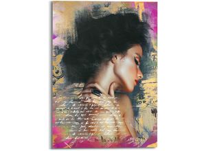 8714597611953 - Glasbild REINDERS Glasbild Glamour Frau Farbenfroh - Sensual Modern Paper Art bunt (mehrfarbig) Bilder B H 50cm x 70cm Frau Acrylglas B50cm H70cm 8714597611953 - Glasbild REINDERS Glasbild Glamour Frau Farbenfroh - Sensual Modern Paper Art bunt (mehrfarbig) Bilder B H 50cm x 70cm Frau Acrylglas B50cm H70cm