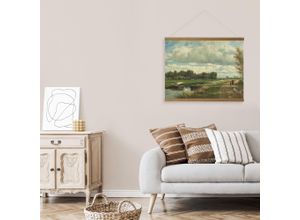 5011583537116 - Leinwandbild ART FOR THE HOME Dutch Landscape Bilder Gr B H T 80cm x 60cm x 23cm quadratisch bunt (mehrfarbig) Luxus Kakemono Leinen Wandposter 80x60cm