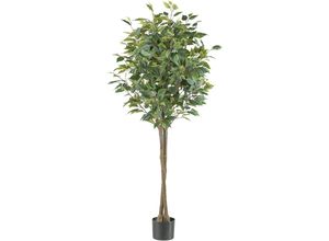 4064118241409 - Kunstpflanze CREATIV GREEN Ficus benjamina Kunstpflanzen Gr H 125cm grün in Hochstamm-Form